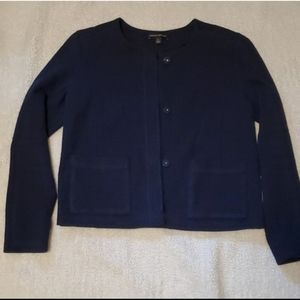 Banana republic navy blazer jacket sz s